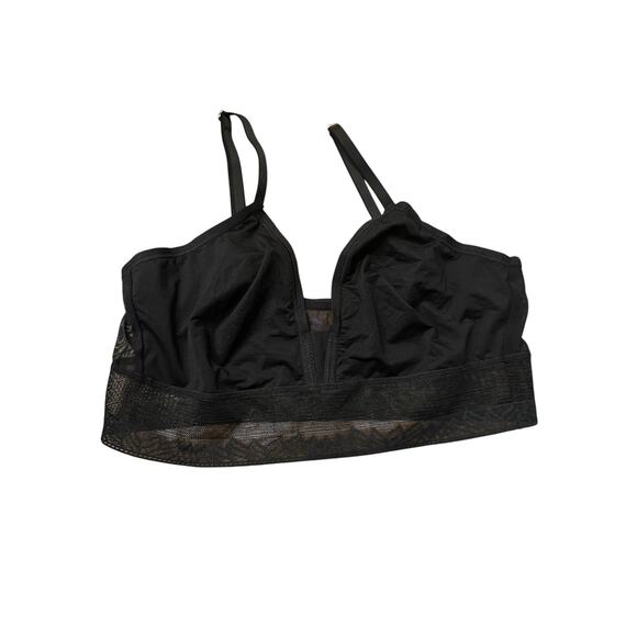 On Gossamer Black Bra/Cami Top Size Small - Picture 4 of 6